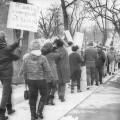 1965年3月，学生们向麦迪逊游行.