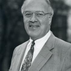 Edward C. Hoerr'57, Beloit College board member from 1985 to 1998 and one of only 4 alumni to serve as interim president during the colle...